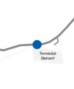Vorschau: Karte von Steinach Tennisplatz