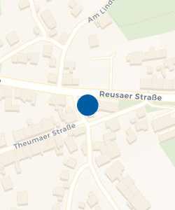 Vorschau: Karte von Gaststätte Reusaer Eck