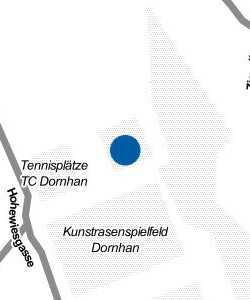 Vorschau: Karte von Tennisplätze TC Dornhan