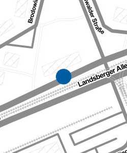 Vorschau: Karte von Straßenbahnhof Marzahn