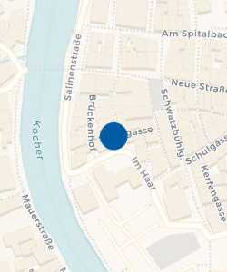 Vorschau: Karte von Deutsche Bank Finanzagentur Schwäbisch Hall