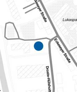 Vorschau: Karte von Jugendzentrum Eckesey