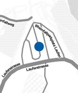 Vorschau: Karte von Rheinfallparkplatz Laufen