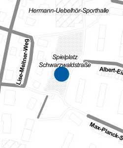Vorschau: Karte von Spielplatz Schwarzwaldstraße