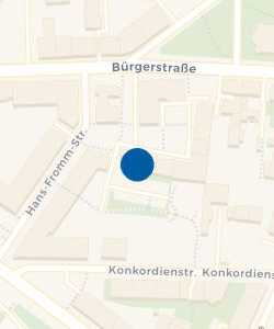 Vorschau: Karte von Bibliothek Pieschen, Städtische Bibliotheken Dresden