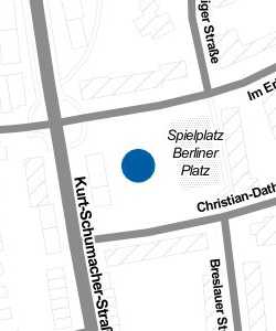 Vorschau: Karte von Wochenmarkt Berliner Patz