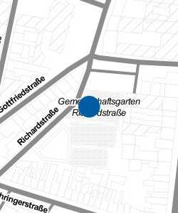 Vorschau: Karte von Gemeinschaftsgarten HirschGrün