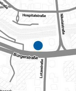 Vorschau: Karte von Jugendzentrum Innenstadt (Juzi)