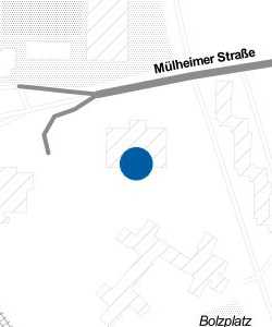 Vorschau: Karte von Kinder- und Familienzentrum Mülheimer Straße