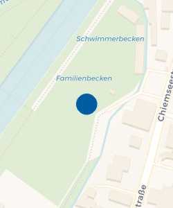 Vorschau: Karte von Freibad Rosenheim
