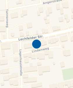 Vorschau: Karte von Sparkasse Landsberg-Dießen - Geschäftsstelle Obermeitingen