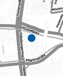 Vorschau: Karte von REWE am Rudolfplatz