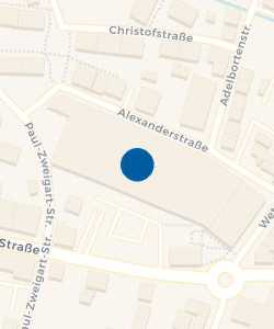 Vorschau: Karte von Kaufland Sindelfingen, Calwer