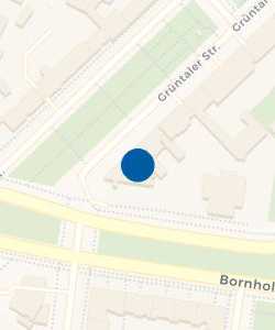 Vorschau: Karte von Städt. Kita Grüntalerstraße 34
