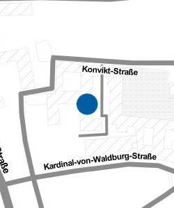 Vorschau: Karte von Amtsgericht Dillingen an der Donau