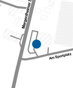 Vorschau: Karte von Bäckerei Spiegel Filiale Giebelstadt