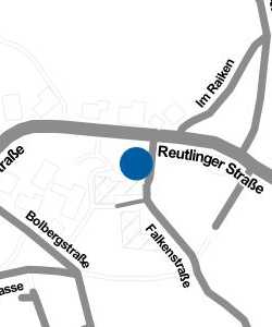 Vorschau: Karte von Stadtbücherei Mössingen Zweigstelle Öschingen