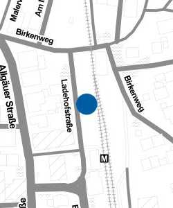 Vorschau: Karte von Parkplatz Bahnhof Pfronten-Ried
