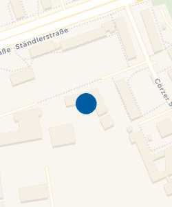 Vorschau: Karte von Städtische Kindertagesstätte an der Görzerstraße 76b