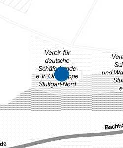 Vorschau: Karte von Verein für deutsche Schäferhunde e.V. Ortsgruppe Stuttgart-Nord
