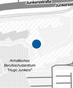 Vorschau: Karte von Anhaltisches Berufsschulzentrum "Hugo Junkers"
