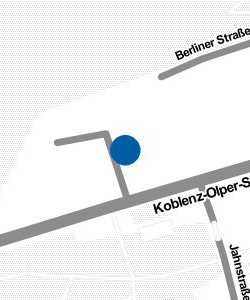 Vorschau: Karte von Wohnmobilstellplatz am Schlosspark Sayn