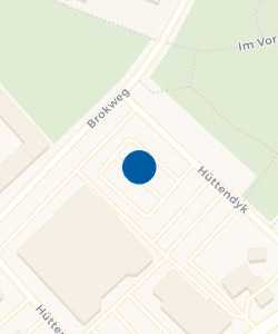 Vorschau: Karte von Parkplatz am Hüttendyk