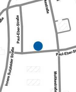 Vorschau: Karte von VR Bank Kitzingen eG - SB-Geschäftsstelle KT-Paul-Eber-Straße