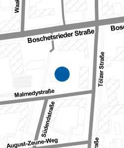Vorschau: Karte von Kindertagesstätte Malmedystraße