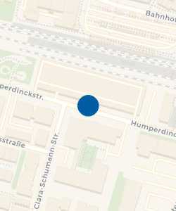 Vorschau: Karte von Parkhaus Humperdinckstraße