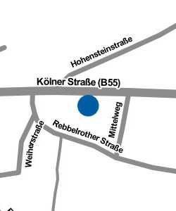 Vorschau: Karte von Feuerwehr Gummersbach - Löschgruppe Rebbelroth