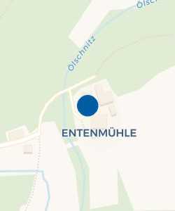 Vorschau: Karte von Entenmühle Gasthof & Pension in Bayern