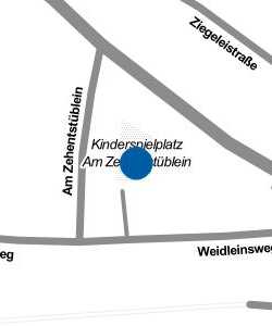 Vorschau: Karte von Kinderspielplatz Am Zehentstüblein
