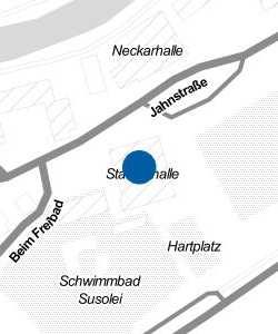 Vorschau: Karte von Stadionhalle