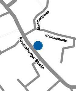 Vorschau: Karte von VR Bank Ravensburg-Weingarten eG, Geschäftsstelle Bergatreute