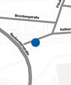 Vorschau: Karte von Busbahnhof Böblingen Keilbergstraße