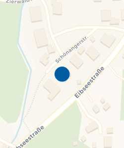 Vorschau: Karte von Gästehaus Schönanger + Fewo "Alm"
