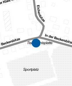 Vorschau: Karte von Umkleidekabinen Sportplatz Ittenbach
