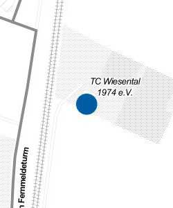 Vorschau: Karte von TC Wiesental 1974 e.V.