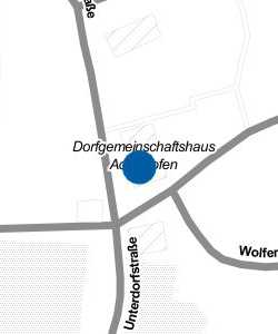 Vorschau: Karte von Dorfgemeinschaftshaus Adelshofen