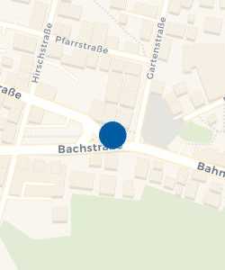 Vorschau: Karte von Busbahnhof Weissach (BB) Marktplatz 1