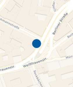 Vorschau: Karte von Taxistand - Steigenberger Frankfurter Hof