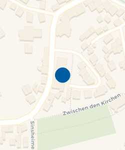 Vorschau: Karte von Bäckerei & Konditorei Rothermel GmbH Fil. Wiesloch Baiertal