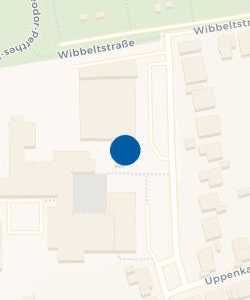 Vorschau: Karte von Weiterbildungskolleg Münster (Abendgymnasium und Abendrealschule)