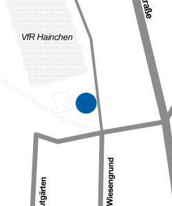 Vorschau: Karte von Vereinsgaststätte VFR Hainchen