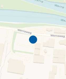Vorschau: Karte von Wohnmobil Stellplatz am Werraweg