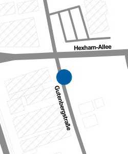 Vorschau: Karte von Metzingen Gutenbergstr.-Mitte