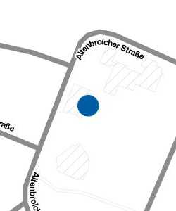 Vorschau: Karte von Städt. Kindertagesstätte Altenbroicher Straße "Pusteblume"
