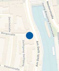 Vorschau: Karte von Reisebüro Am Delft