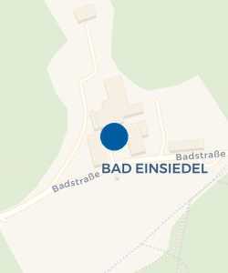 Vorschau: Karte von Waldgasthof Bad Einsiedel